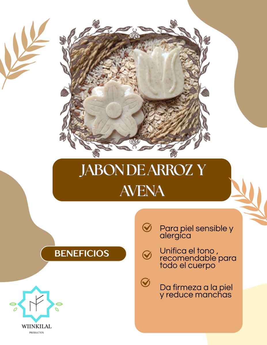 Ficha visual de jabón exfoliante WIINKILAL.